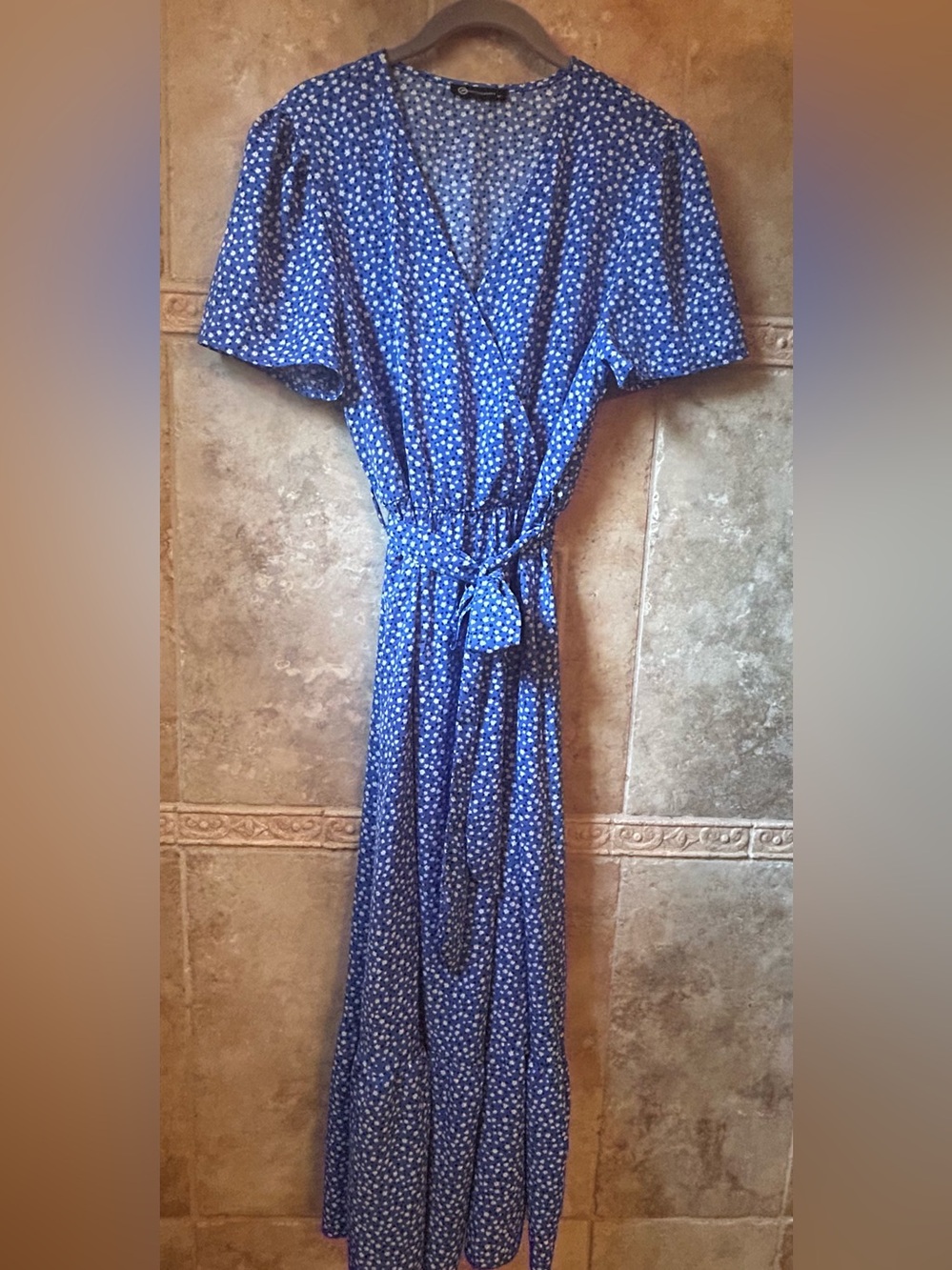 Pretty Garden Maxi Dress Medium worn 1x